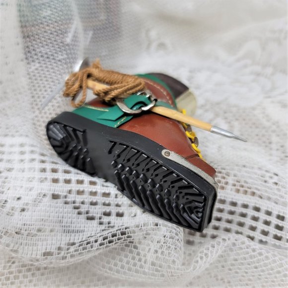 Vintage Germany Souvenir Hiking Boot Toothpick Holder - Picture 9 of 9